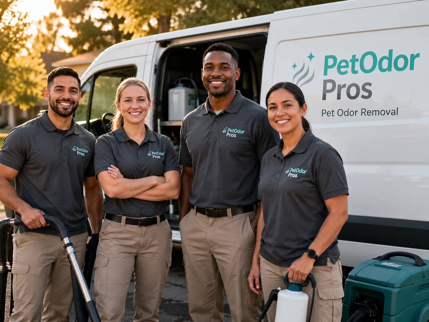 Pet Odor Removal team serving Woodworth, ND